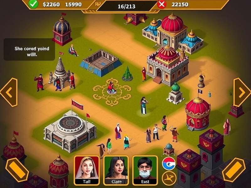 Empire Of Rajas Game Screenshot